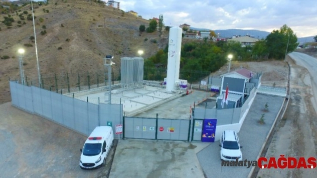 İliç doğal gaz konforuna kavuştu