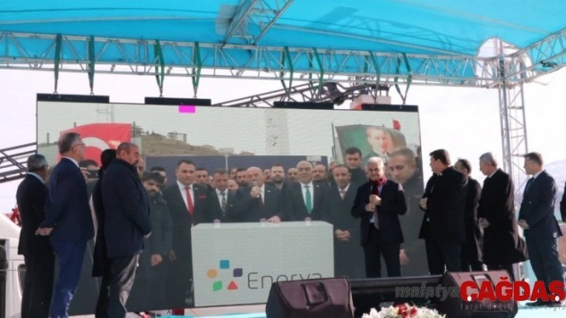 İliç'te gaz yakma töreni gerçekleştirildi