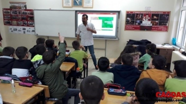 İlkokul öğrencilerine bağımlılıkla mücadele eğitimi