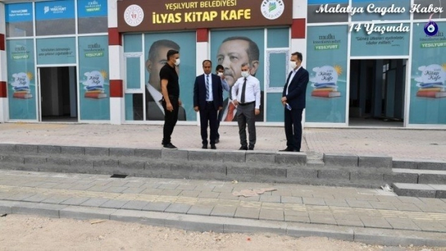 İlyas Mahallesi kitap kafe projesinde sona yaklaşıldı