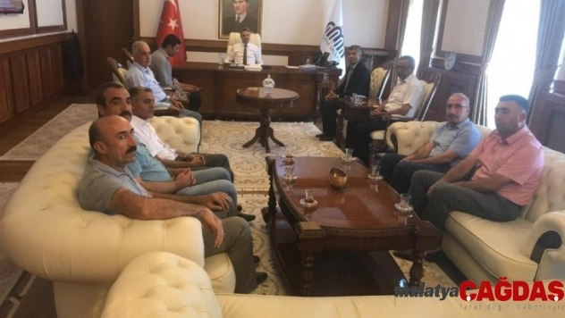 İnce, şoför esnafının sorunlarını Vali'ye anlattı