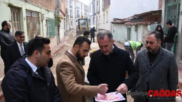 İnegöl'de hizmet seferberliği yaz kış demeden sürüyor