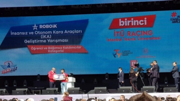 İnsansız ve Otonom Kara Araçları Yarışması ödülleri sahiplerini buldu