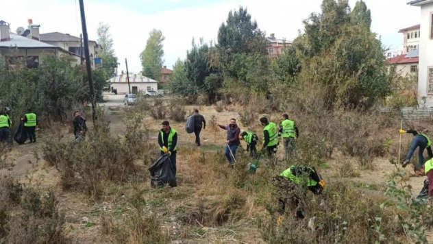 İpekyolu'nda sonbahar temizliği