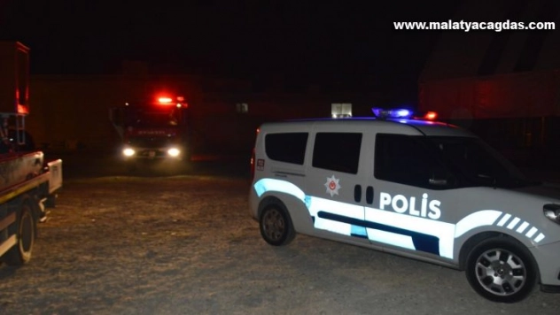 İş yerinde çıkan trafo yangını korkuttu