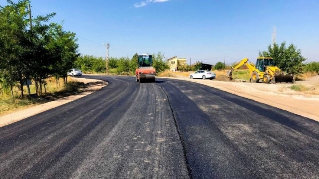 İskele yolu standartlara uygun hale getiriliyor