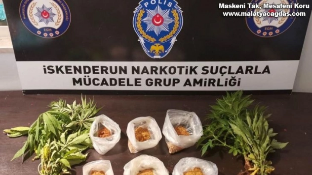 İskenderun'da uyuşturucu operasyonu