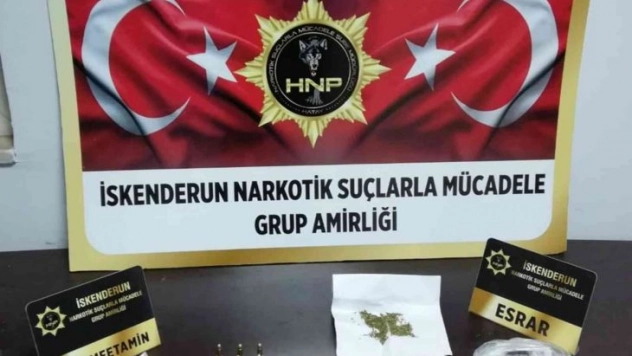İskenderun'da uyuşturucu operasyonu
