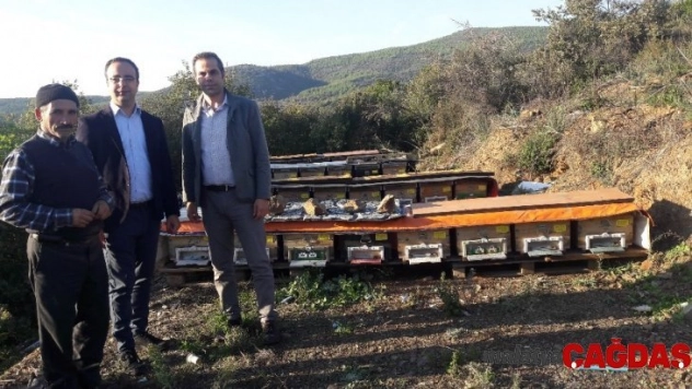 İŞKUR'un desteğiyle kovanlarını dolduruyor