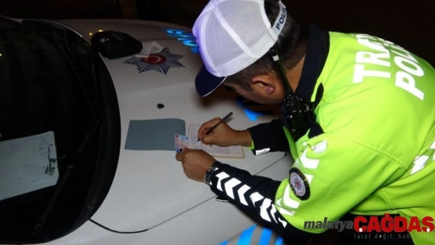 Isparta'da bir gecede 56 alkollü sürücü yakalandı