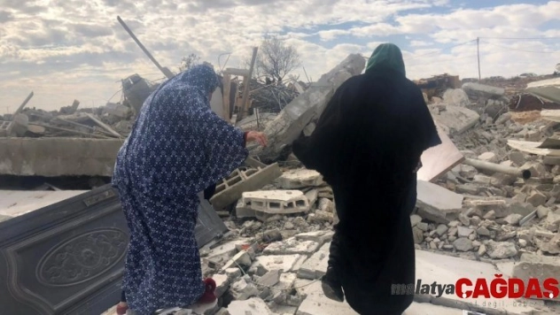 İsrail güçleri Filistinli ailenin evini ikinci kez yıktı