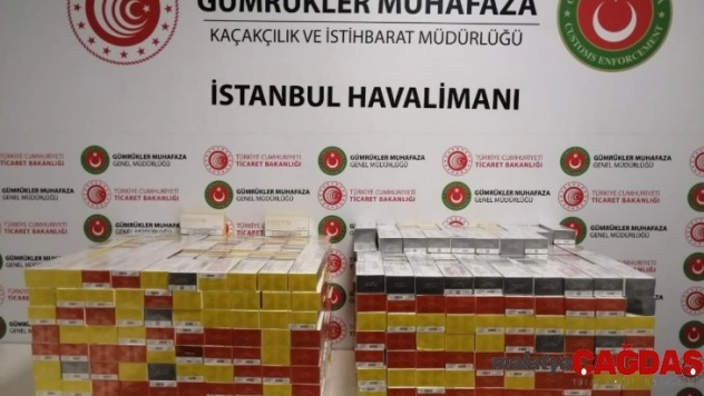 İstanbul Havalimanı'nda elektronik sigara operasyonu