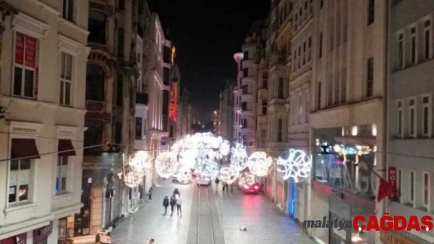 İstiklal Caddesi yeni yılda ışıl ışıl olacak