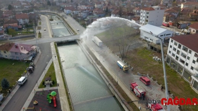 İtfaiye ekiplerine droneli eğitim