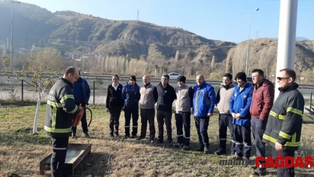 İtfaiye Müdürlüğünden yangın tatbikatı ve eğitim