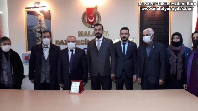 İYİ Parti Battalgazi Teşkilatı MGC'ni Ziyaret Etti