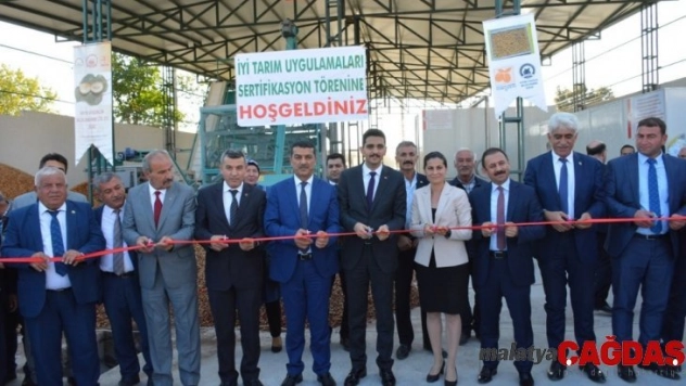 İyi Tarım Uygulamaları sertifika töreni düzenlendi