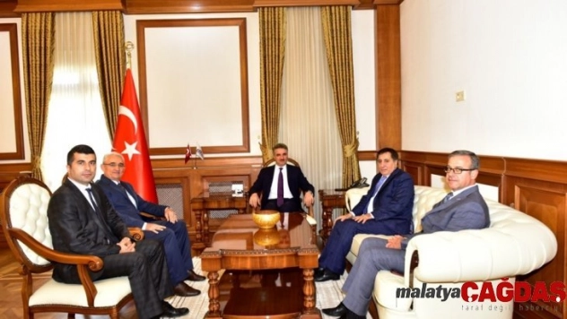 İZDES  Heyetinden Vali Aydın Baruş'a  ziyaret