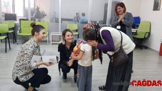 İzmit Belediyesinden minik Emine Nur'a 5. yaş sürprizi