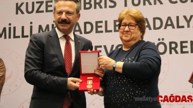 İzmit'te yaşayan 114 Kıbrıs gazisine madalyası tevcih edildi