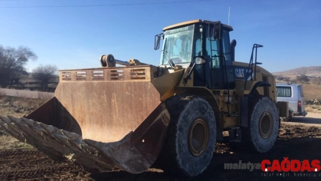 Jandarma'dan 2 milyon değerindeki iş makinelerini çalmak isteyen hırsızlara suç üstü