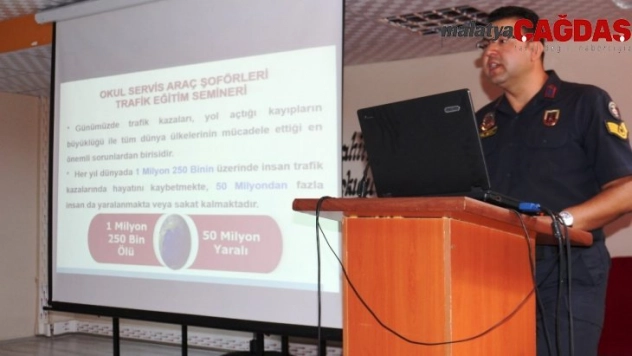 Jandarma'dan servis sürücülerine uyarı