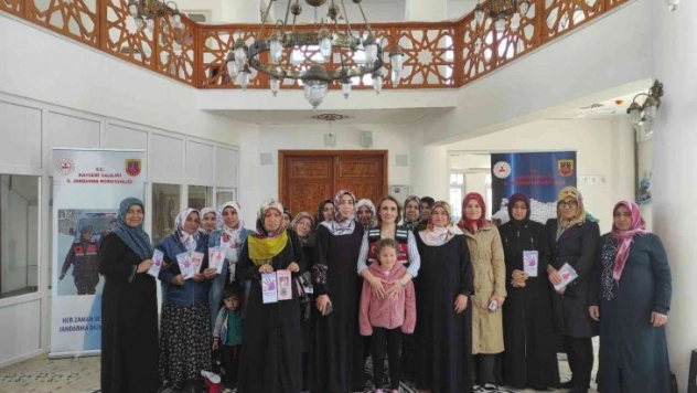 Jandarma KADES hakkında bilgilendirdi