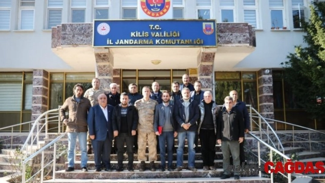 Jandarma Komutanı Başaklıgil basın mensuplarıyla bir araya geldi