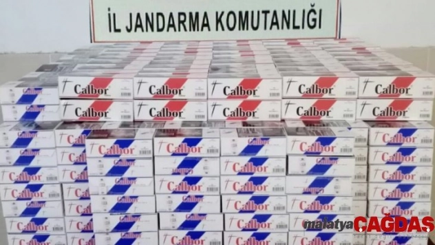 Jandarma makaron ele geçirdi