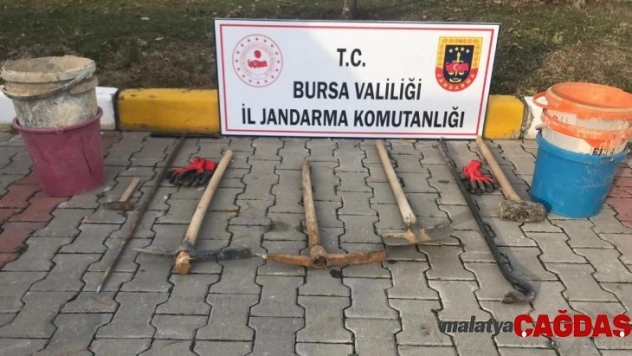 Jandarma suçüstü yaptı