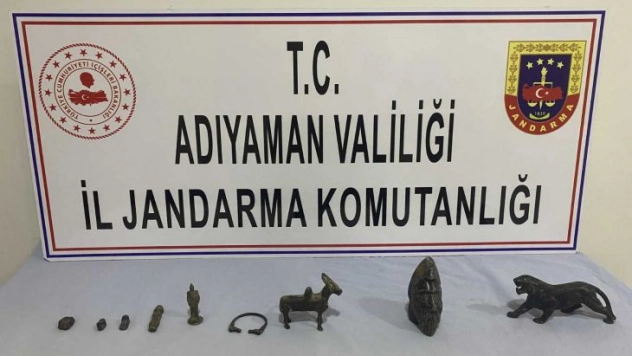 Jandarma tarihi eser ele geçirdi