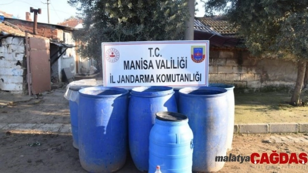 Jandarmadan kaçak alkol operasyonu