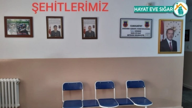 Jandarmadan şehitlere özel hassasiyet