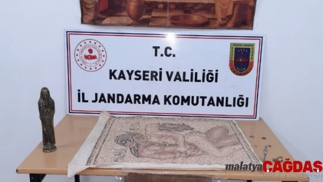 Jandarmadan tarihi eser operasyonu