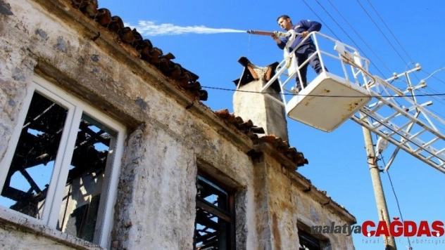 Jandarmanın dikkati faciayı önledi