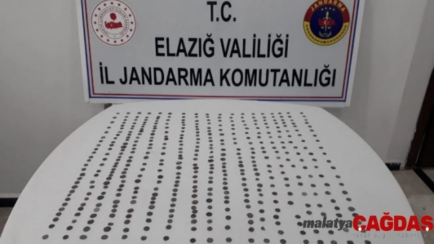Jandarmanın ele geçirdiği 460 sikke bin 500 yıllık çıktı