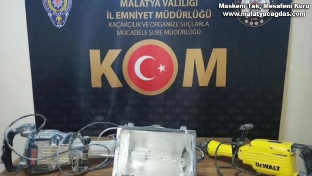 Kaçak kazıya 5 gözaltı