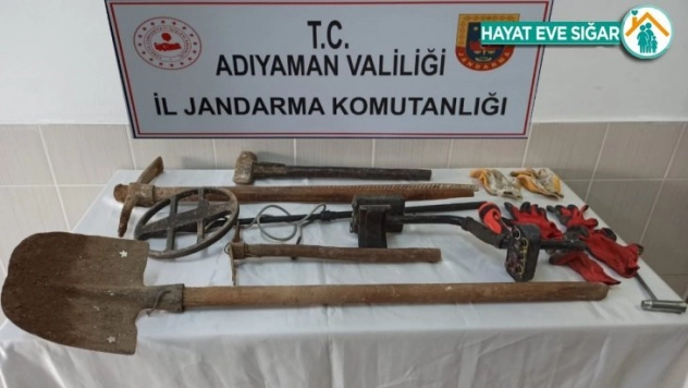 Kaçak yapı yapan kişiler yakalandı