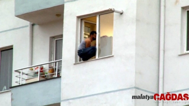 Kaçtığı polisler canını kurtardı