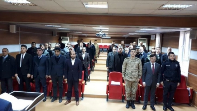 Kadına yönelik şiddetle mücadele toplantısı yapıldı