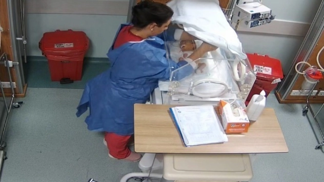 Kahramanmaraş'ta bebeği darbeden hemşire her yerde aranıyor