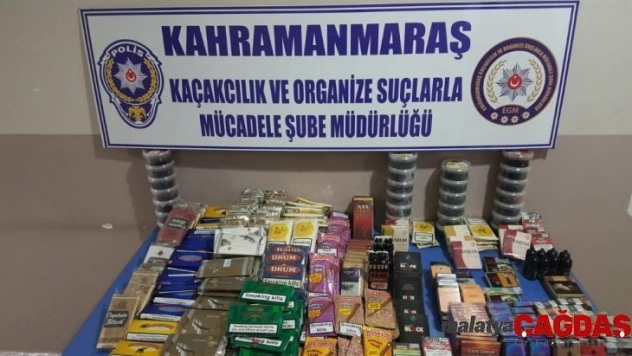 Kahramanmaraş'ta kaçakçılık operasyonlarında 4 kişi yakalandı