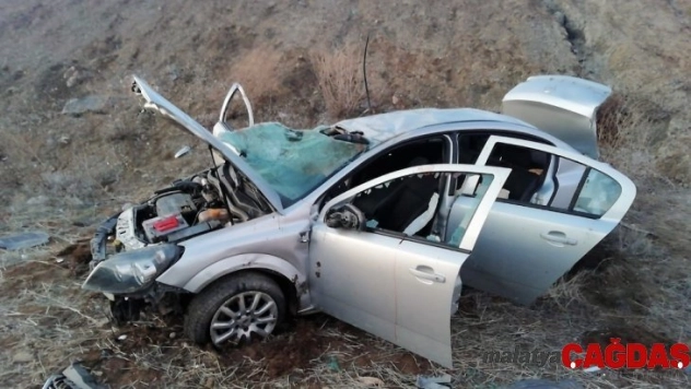 Kahramanmaraş'ta otomobil takla attı: 1 ölü, 4 yaralı