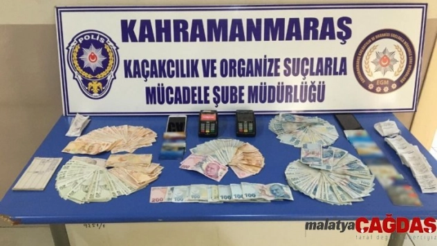 Kahramanmaraş'ta pos tefeciliği operasyonu: 3 gözaltı