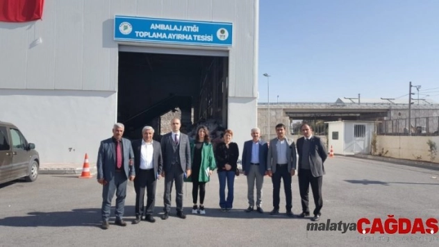 Kahramanmaraş'tan sıfır atık projesini inceleme  ziyareti