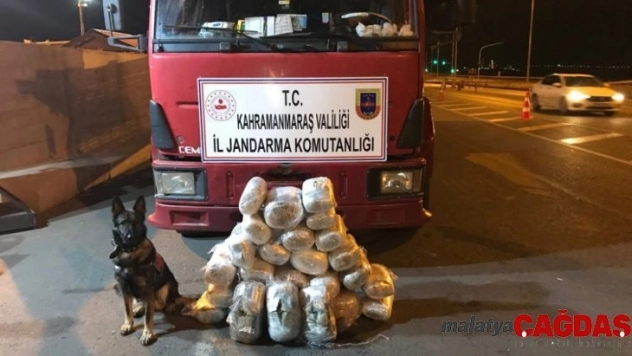 Kahramanmaraş'ta uyuşturucu operasyonu