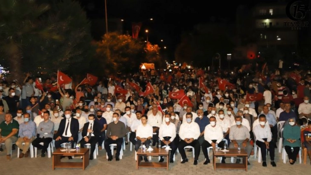 Kahta'da '15 Temmuz Demokrasi ve Milli Birlik Günü' programı düzenlendi