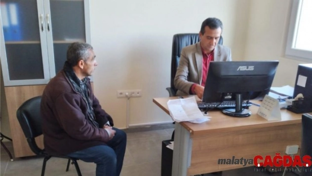 Kahta'da EKPSS başvuruları devam ediyor