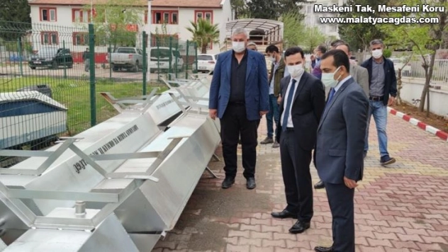 Kahta'da hayvan suluğu dağıtımı gerçekleştirildi