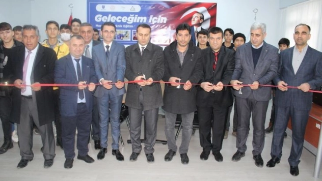 Kahta'da Mesleki Eğitim Merkezi irtibat bürosu açıldı